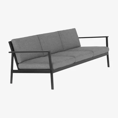 Heal's Case Eos Garden 3 Seater Sofa White - Heal's UK Outdoor Furniture