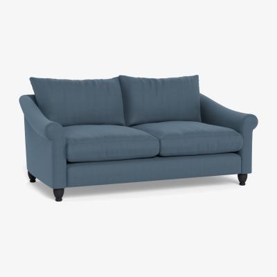 Heal's Heal's Devon 3 Seater Capelo LinenCotton Mineral Natural Ash Feet - Heal's UK Furniture