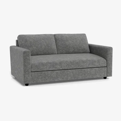 Heal's Heal's Nimbus II 3 Seater Sofa Melton Wool Shale Black