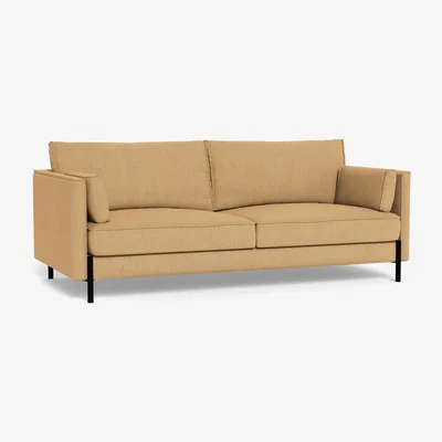 Heal's Heal's Tortona 3 Seater Sofa Smart Linen Mix Sand