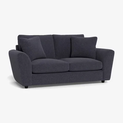 Heal's Heal's Snooze 3 Seater Sofa Texture Soot Black Feet - Heal's UK Furniture
