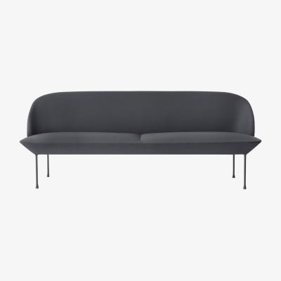 Heal's Muuto Oslo 3 Seater Sofa Fiord 151 Grey - Heal's UK Furniture