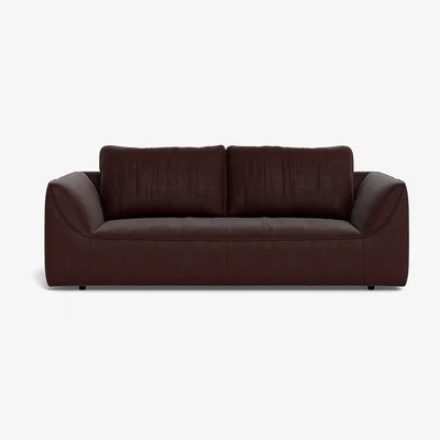 Heal's Heal's Morven 3 Seater Sofa Smart Luxe Velvet Acorn