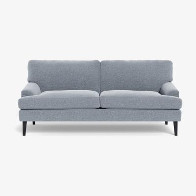 Heal's Heal's Stanton 3 Seater Sofa Boucle Steel Black Feet
