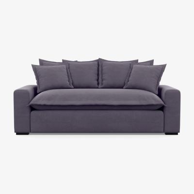 Heal's Heal's Brompton 3 Seater Sofa Capelo LinenCotton Sea Shanty Natural Feet - Heal's UK Furniture
