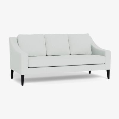 Heal's Heal's Richmond 3 Seater Sofa Texture Soot Natural Ash Feet
