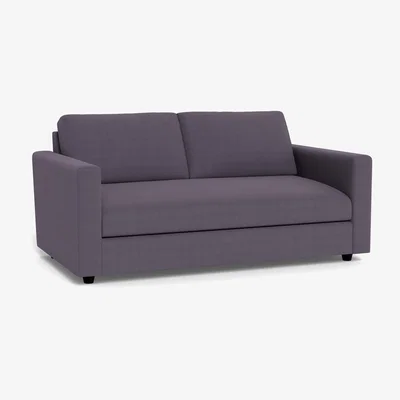 Heal's Heal's Nimbus 3 Seater Sofa Linen Shadow Black Feet