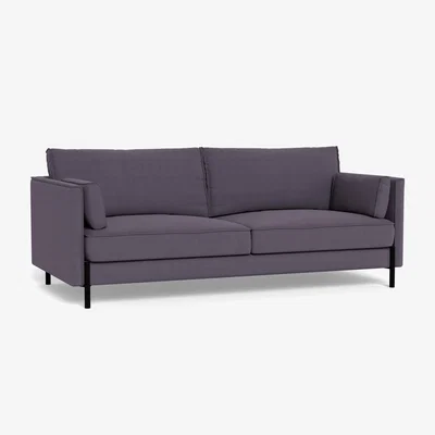 Heal's Heal's Tortona 3 Seater Sofa Linen Shadow - Heal's UK Furniture