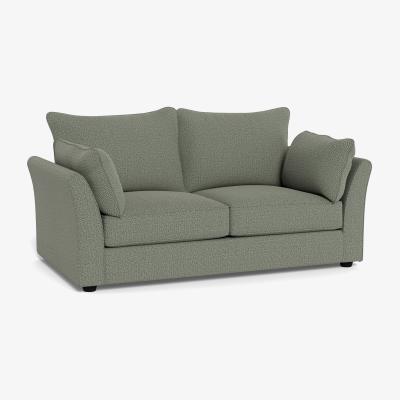 Heal's Heal's Tailor 3 Seater Sofa Boucle Tweed Lapis Black Feet