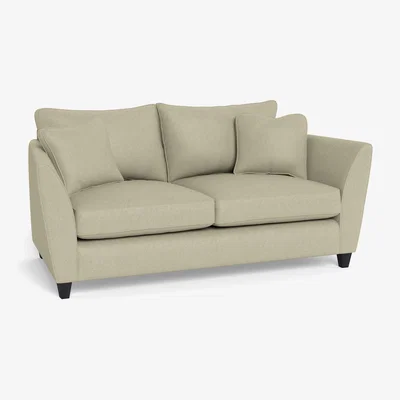 Heal's Heal's Torino 3 Seater Sofa Smart Linen Duck Egg Natural Ash Feet - Heal's UK Furniture