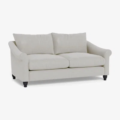 Heal's Heal's Devon 3 Seater Capelo LinenCotton Sea Salt Walnut Stain Beech Feet - Heal's UK Furniture