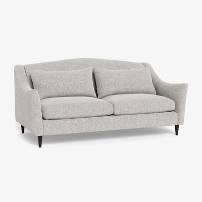 Heal's Heal's Somerset 3 Seater Sofa Chunky Boucle Ecru Natural Feet