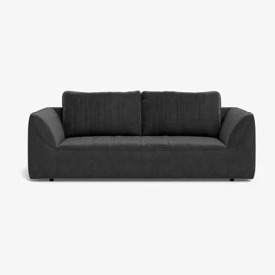 Heal's Heal's Morven 3 Seater Sofa Smart Luxe Velvet Nickel