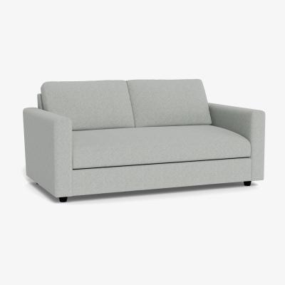 Heal's Heal's Nimbus 3 Seater Sofa Melton Wool Limestone Black