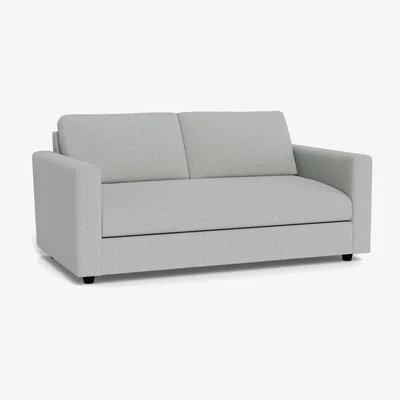 Heal's Heal's Nimbus 3 Seater Sofa Melton Wool Limestone Black