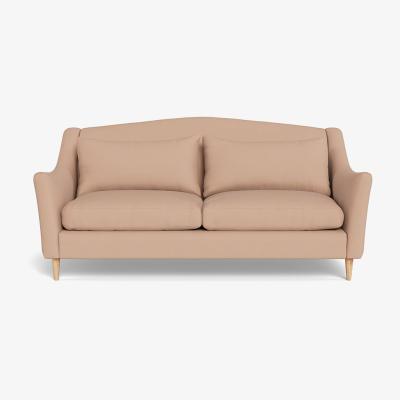 Heal's Heal's Somerset 3 Seater Sofa Capelo Linen-Cotton Rosedale Natural Feet
