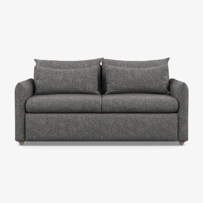 Heal's Heal's Pillow 3 Seater Sofa Melton Wool Shale Natural - Heal's UK Furniture