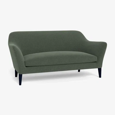 Heal's Heal's Wallis 3 Seater Sofa Boucle Fern Stained Oak Feet
