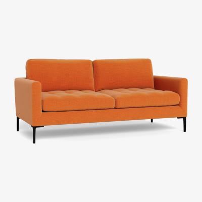 Heal's Heal's Eton 3 Seater Sofa Tejo Recycled Zinnia Brass Feet