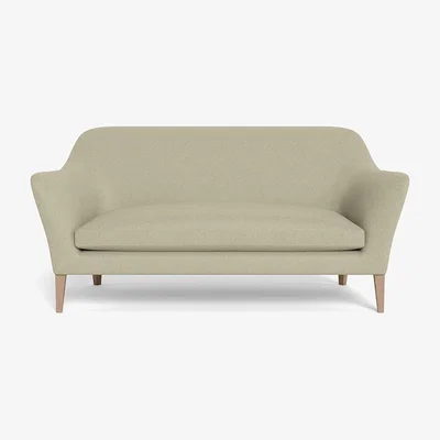 Heal's Heal's Wallis 3 Seater Sofa Cotton Grain Natural Feet
