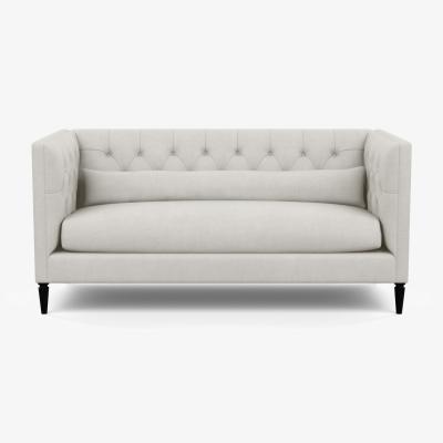 Heal's Heal's Balmoral 3 Seater Sofa Capelo LinenCotton Sea Salt Black Feet - Heal's UK Furniture