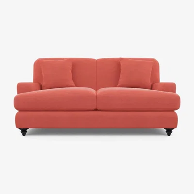 Heal's Heal's Hampstead 3 Seater Sofa Velvet Midnight Natural Feet - Heal's UK Furniture