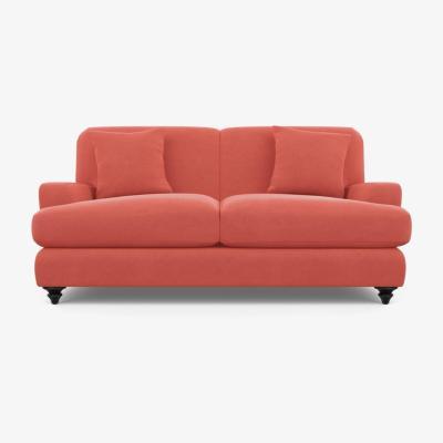 Heal's Heal's Hampstead 3 Seater Sofa Capelo LinenCotton Inkspot Chestnut Stain Feet - Heal's UK Furniture