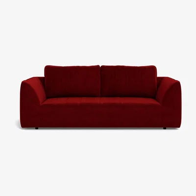 Heal's Heal's Morven 3 Seater Sofa Smart Luxe Velvet Mulberry