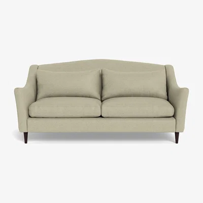 Heal's Heal's Somerset 3 Seater Sofa Cotton Grain Dark Stain
