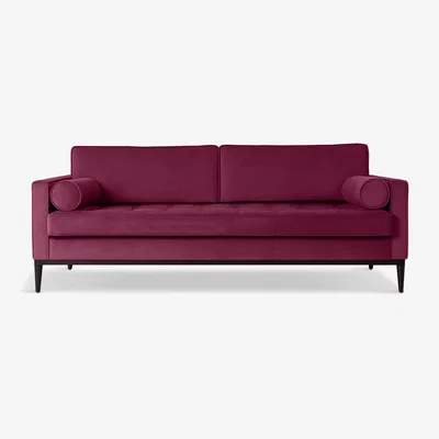 John Lewis Swyft Model 02 Large 3 Seater Sofa Bed, Dark Leg