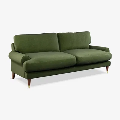 John Lewis John Lewis + Swoon Roche Large 3 Seater Sofa, Dark Leg