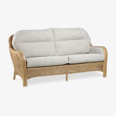 John Lewis Desser Centurion Rattan 3-Seater Sofa, Natural