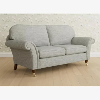 John Lewis Laura Ashley Mortimer Large 3 Seater Sofa, Teak Leg
