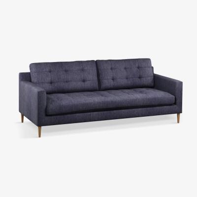 John Lewis John Lewis Draper Large 3 Seater Sofa, Dark Leg