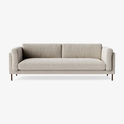 John Lewis Swoon Munich Large 3 Seater Sofa, Dark Leg