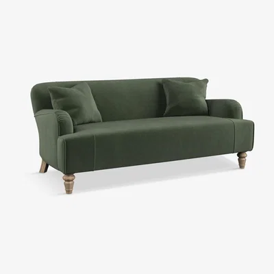 John Lewis Tetrad Cosy Club Lewis Large 3 Seater Sofa, Light Leg