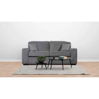 Knees Eleana 3 Seater Sofa - Platinum