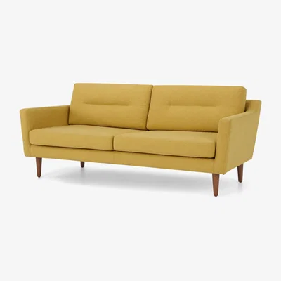 Made.com Walker 3 Seater Sofa, Orleans Yellow
