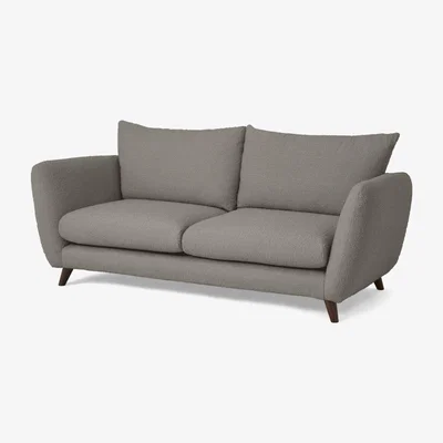 Made.com Elmira 3 Seater Sofa, Dove Grey Boucle