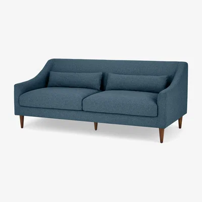 Made.com Herton 3 Seater Sofa, Orleans Blue