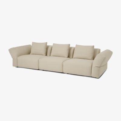 Made.com Jacklin 3 Seater Sofa, Natural Recycled Weave