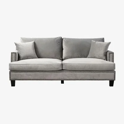 My Furniture Brunswick Three Seat Sofa - Dove Grey