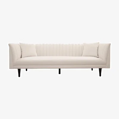 My Furniture Baxter Three Seat Sofa – Ivory