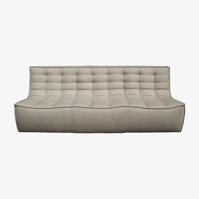 Made in Design N701 Straight sofa - / 3 seats - L 210 cm / Fabric by Ethnicraft Beige