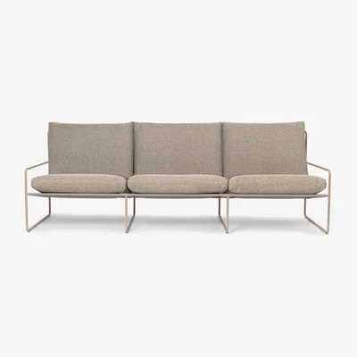 Nordic Nest ferm LIVING Desert 3-seat sofa Cashmere-Dark sand