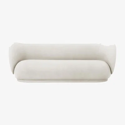 Nordic Nest ferm LIVING Rico sofa 3-seat Brushed off white
