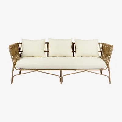 OKA Weybourne 3-Seater Sofa - Driftwood