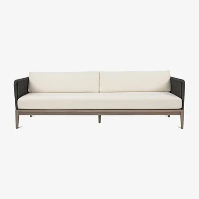 OKA Whittaker 3-Seater Sofa - Dark Cocoa
