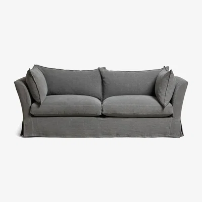 OKA Avitus 3-Seater Sofa - Charcoal