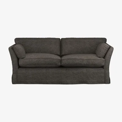 OKA Linen Loose Cover for Radcliffe 3-Seater - Warm Grey